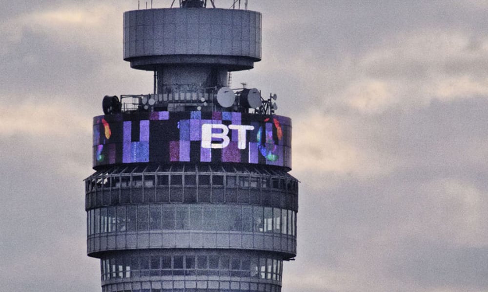 Link to the BT Tower for down-the-line TV interviews