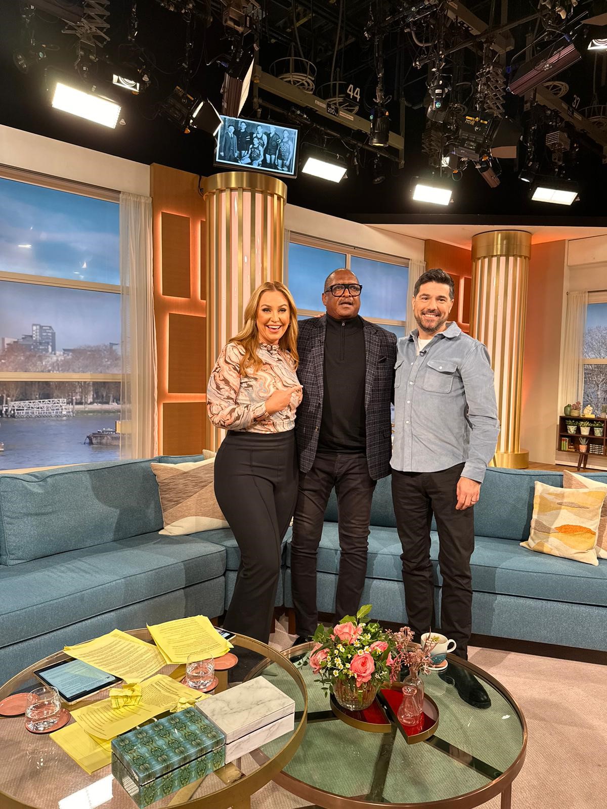 Dr Knowles on This Morning BTS