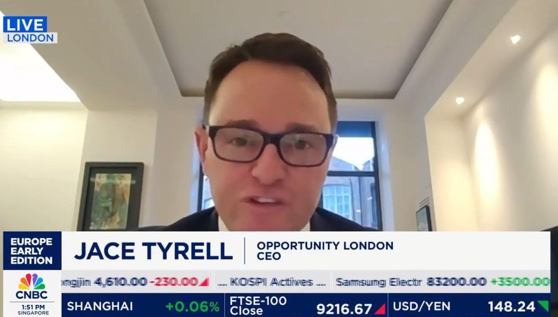 Jace Tyrell – CEO – Opportunity London
