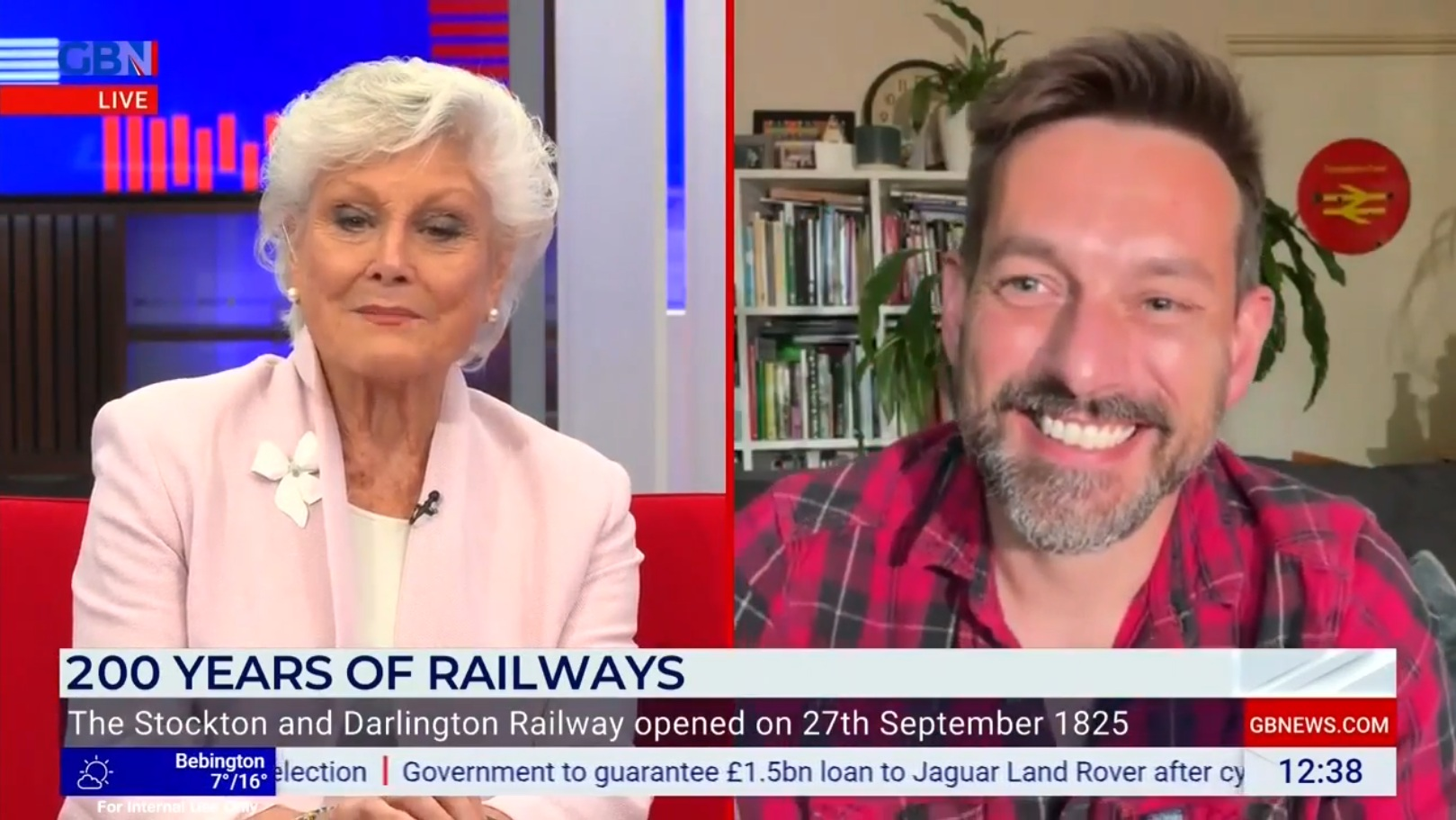 LNER Railway200 - The next train to arrive at the BBC Breakfast sofa - 2